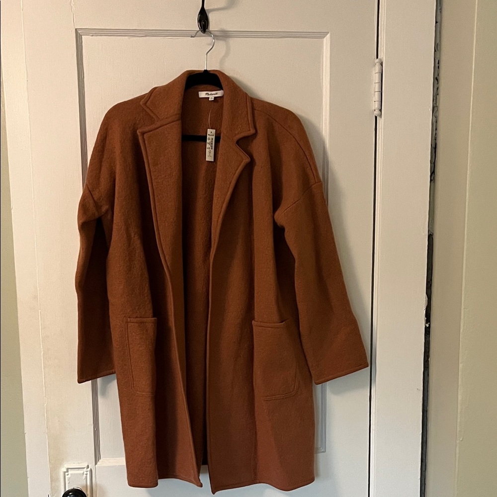 Brand New Madewell 100% Wool Coat